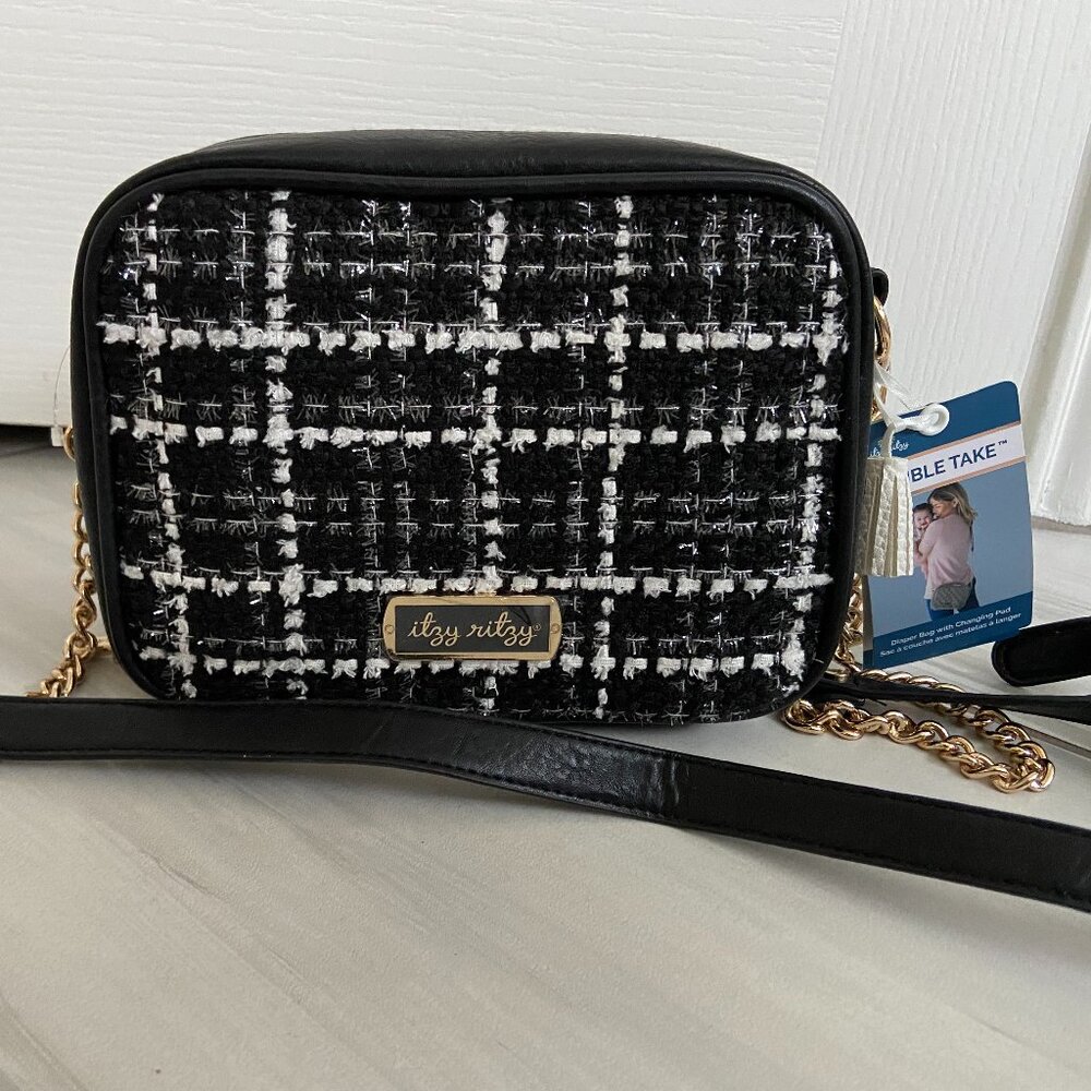 NWT - Itzy Ritzy Double Take Crossbody Diaper Bag